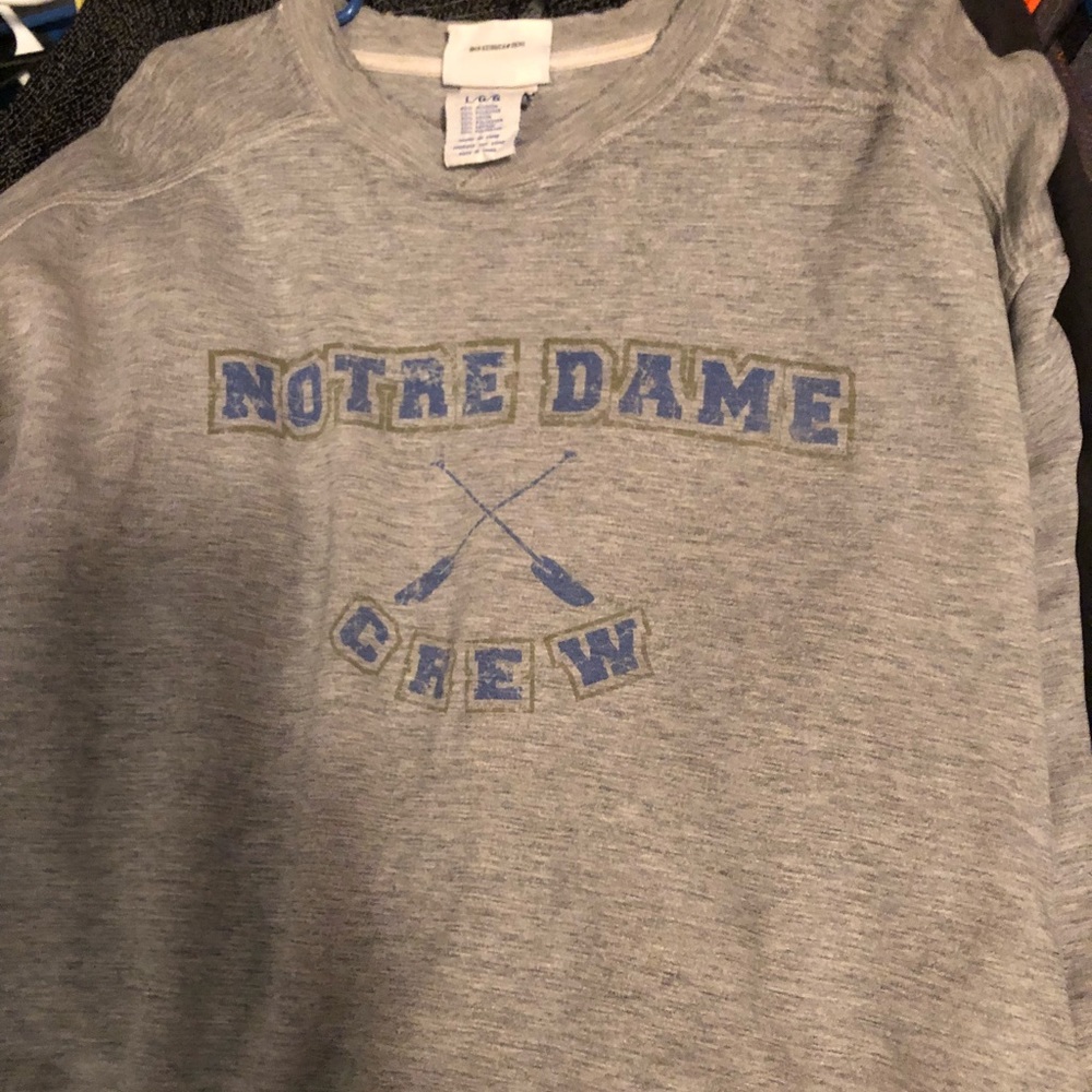 Large Notre Dame Vintage Sweatshirt